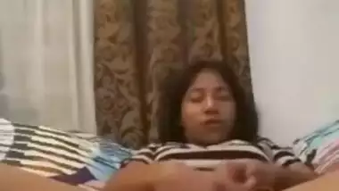 Cute Desi Girl Fingaring