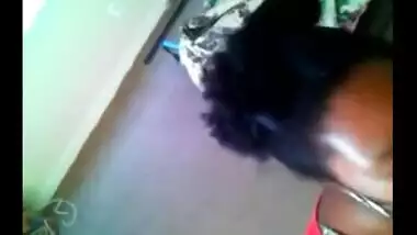 NRI maid sucking her bosses cock