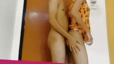 Indian teen girl thijob and standing anal fuck
