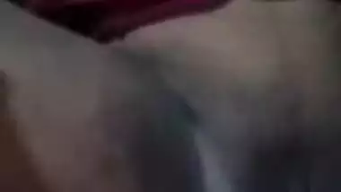 Desi Bhabhi Showing Boobs and Fingerring On Video Call
