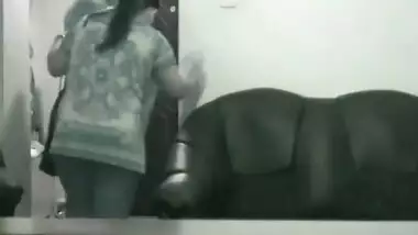 Thigh squeezing crossed legs masturbation is...
