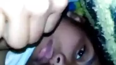 Sexy teen Indian GF selfie video for her boyfriend