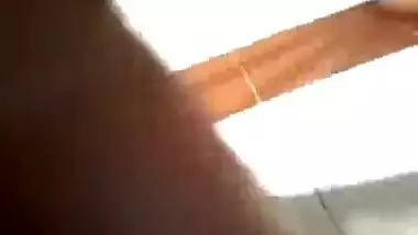 Sexy Bengali Babe Using Dick Head As Lipstick