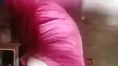 Village Desi girl undresses and shows her nice boobs and pussy XXX