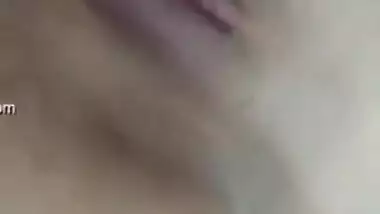 Small-tittied Desi webcam girl with beautiful face has porn fun