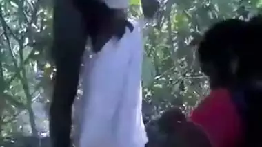 Sexy village aunty fucked by old land lord in farm land