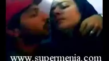 Lovers kissing so hot in a privete home