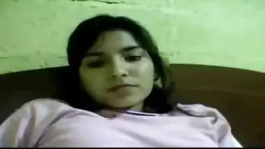 Sexy young college girlfriend from Pune masturbates