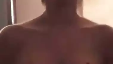 Famous Hollywood actress nude MMS staring at her big boobs