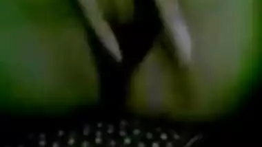 Shy Indian girlfriend self-shooting while...