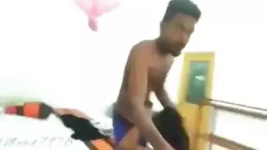 Young lovers homemade porn video