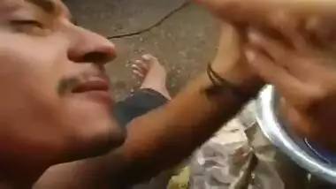 Riya rocky feet worship