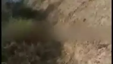 Village lovers caught by voyeur outdoors in viral Desi mms video