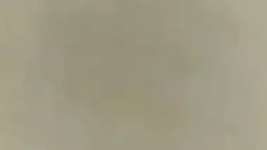 Girlfriend cute boobs showing on video call at night