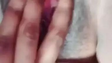 Beautiful girl showing her small boobs pussy