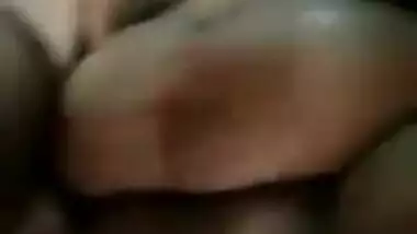 Amateur Desi fatty gets nude and XXX plays with her shaved cunt