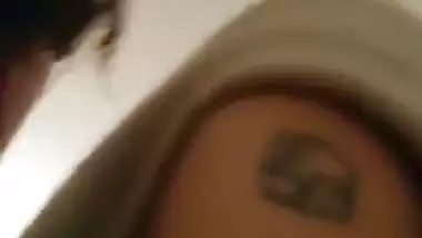Sexy Paki Girl Riding on Boyfriend Dick