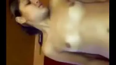 Young teen college girlfriend from Delhi erotic sex video