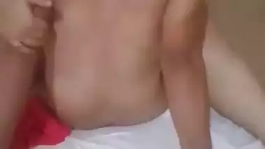 Big boobs wife xxx hardcore sex with home return hubby
