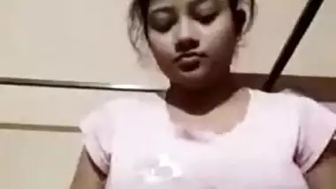 Beautiful Indian girl wearing dress