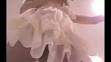 Department Store Up Skirt Girl