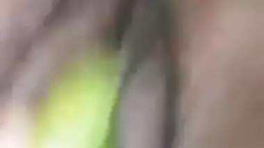 Desi Horny Aunty Showing boob and Pussy And Masturbating With Cucumber
