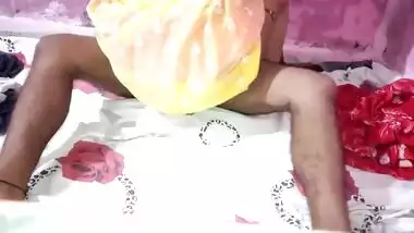 Desi girl is excited as hell and XXX partner shows up in time