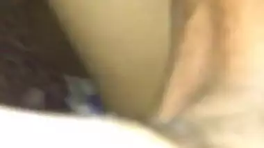 Shy Desi girl shaved pussy fucked by BF