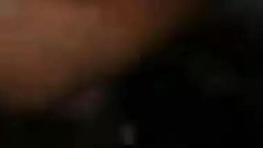 Stripped beauty giving a kiss penis of her bf first-time