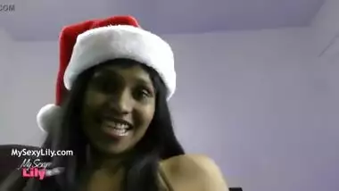 Xmas Nude Indian Girl Horny Lily Dirty Sex Chat With Fans