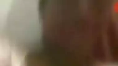 Desi village girl show her big boob video call with lover