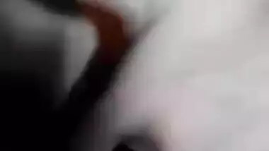 Chubby Indian girl fingering her wet pussy