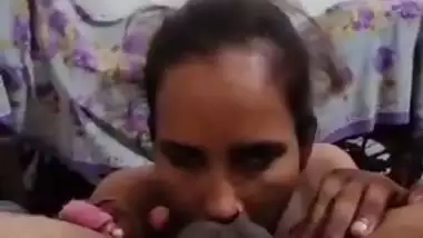 Maid gives a blowjob and licks an asshole for money