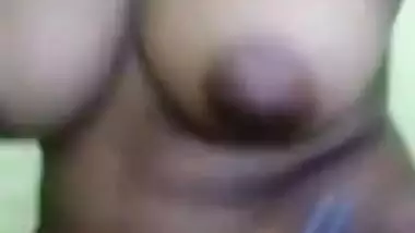 Very cute girl showing on video call
