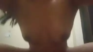 Sexy wife cowgirl sex riding her husband dick