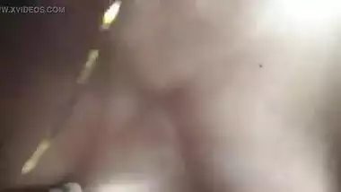 Bangladeshi cutie oral-job to her bf in store room