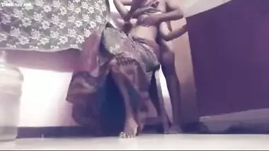 XXXporn clip hot aunty home sex with devar