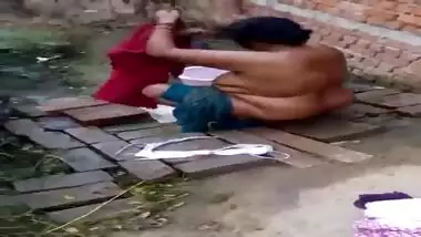 Indian aunty bath