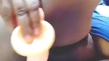 Indian Bhabi Fucking With Big Dildo In Mask - Part2 - Desi Bhabi And Indian Bhabhi