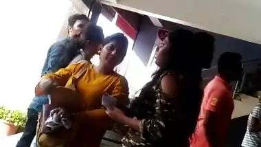 Desi teen in shorts