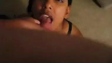 Desi cumslut begs for cum then takes it in her mouth full video