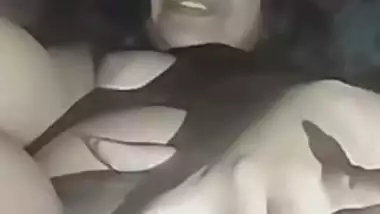 Big brinjal piercing pussy of horny desi girlfriend