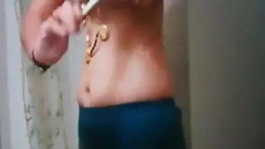 Desi wife bath