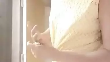 Big ass hot girl dress change