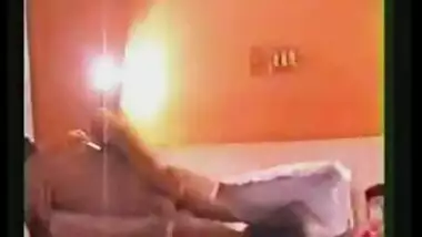 Pakistani couple in hotel