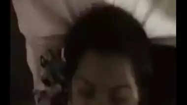 Big boobs auntie rides her husband In cowgirl sex position