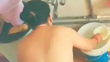 Desi bhabi after fuck bath