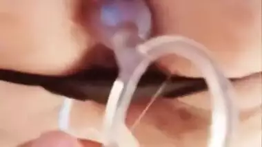 Anal Training And Fucking With Kinky Beads With My Boss . Husband Is At Work