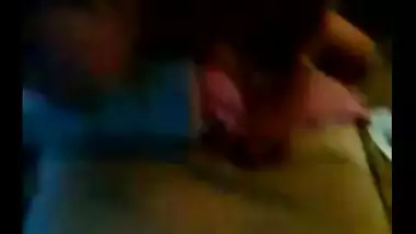 Sexy video com of a horny teen having fun with her lover in his house