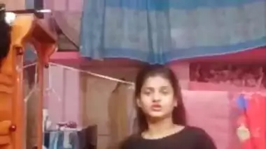 Sexy Girl in Transparent Black Top